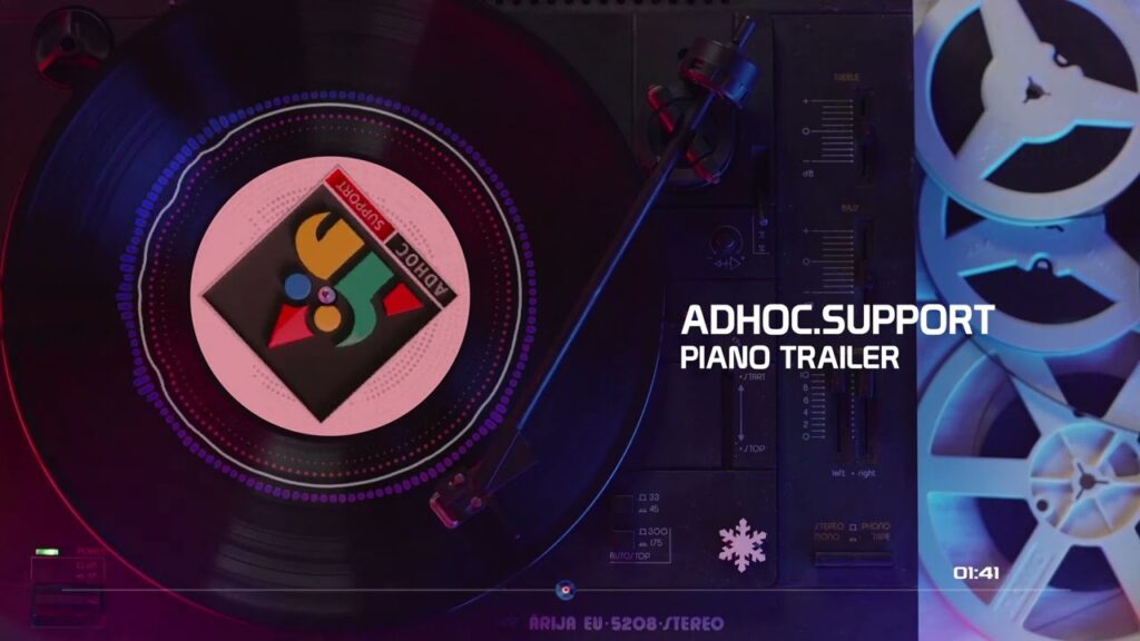 Video Thumbnail: Adhoc.Support Piano Trailer 2022 / AdhocSupport Piano Trailer 2022